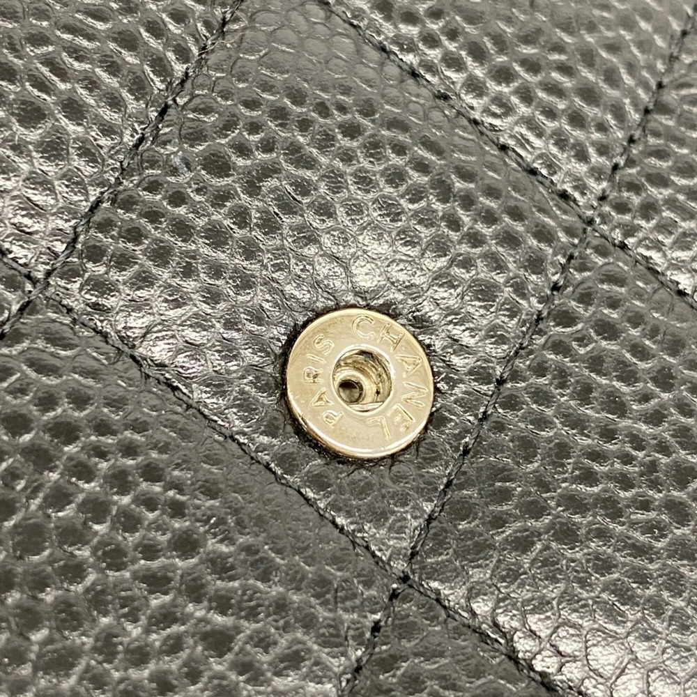 CHANEL Black Caviar Leather Wallet - Picture 10 of 12